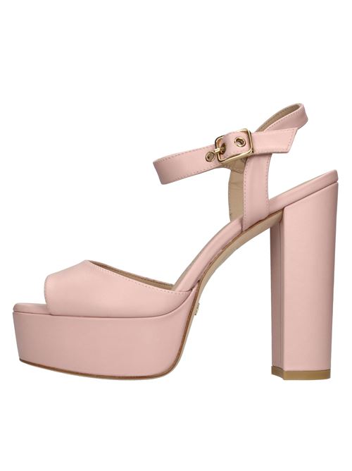 Sandali in pelle STUART WEITZMAN | RYDER 95 PLAT SANDAL SMOOTH CALFROSA